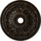 Ekena Millwork Flagstone Ceiling Medallion (Fits Canopies up to 3 7/8"), 30"OD x 3 7/8"ID x 3 1/4"P, Stone Hearth CM30FLSHF - alternate 1
